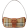 Burberry Check Sling Bag - Archive Beige/Briar Brown