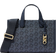Michael Kors Gigi Small Empire Signature Logo Messenger Bag - Blue