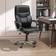 Homcom Executive Black Office Chair 124cm