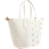 Polo Ralph Lauren Bellport Embroidered Eyelet Tote Bag - White
