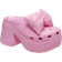 Crocs Siren Bow Clog - Pink Tweed