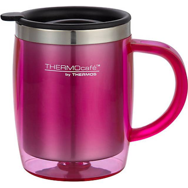 Thermos Thermocafe Desk Mug - 450 ml, Red, 1 Count (Pack of 1)