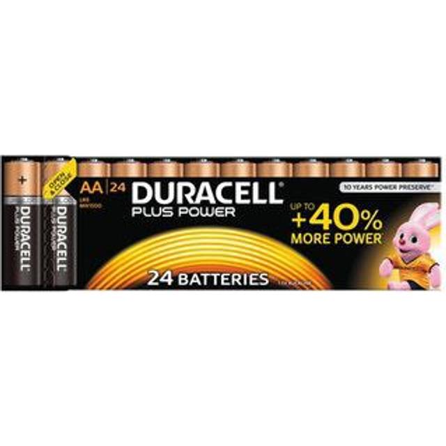 Duracell AA Plus Power 24-pack • See the Lowest Price