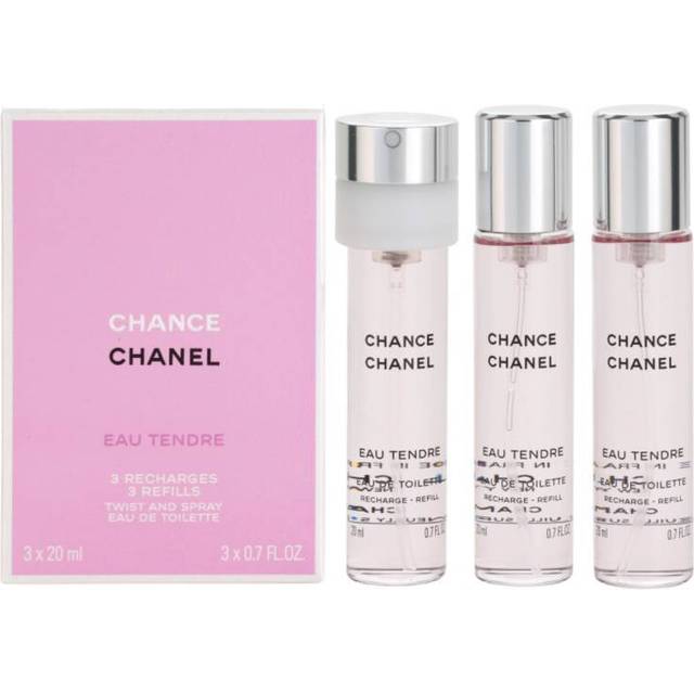 Chanel Chance Eau Tendre EdT 3x20ml Refill • Price