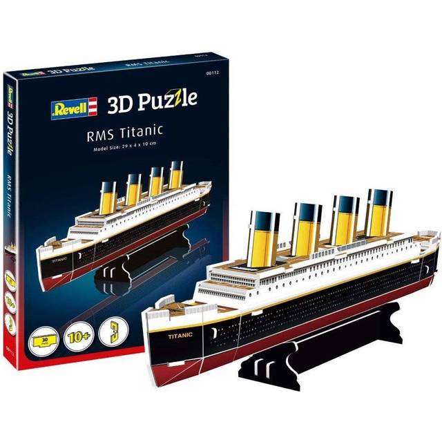 WREBBIT 3D - Puzzle 3D Titanic - 440 pièces 