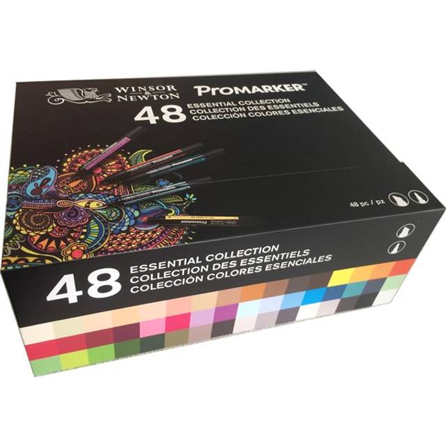 Winsor & Newton ProMarker Brush 48 Essential Collection Set