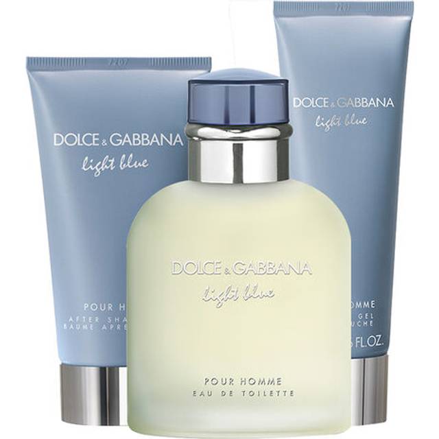 Dolce & Gabbana Light Blue Pour Homme Gift Set EdT 125ml + After Shave ...