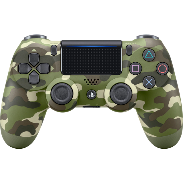 Sony DualShock 4 V2 Controller - Green Camouflage • Price »