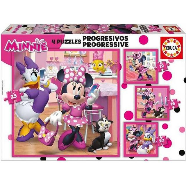 Educa Progressiv Minnie Mouse Happy Helpers 73 Pieces • Price »