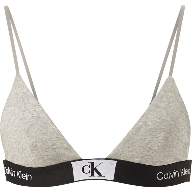 Calvin Klein Triangle Bra CK96 GREY • Find prices »