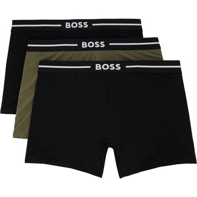 HUGO BOSS Three-Pack Khaki & Black • Find prices