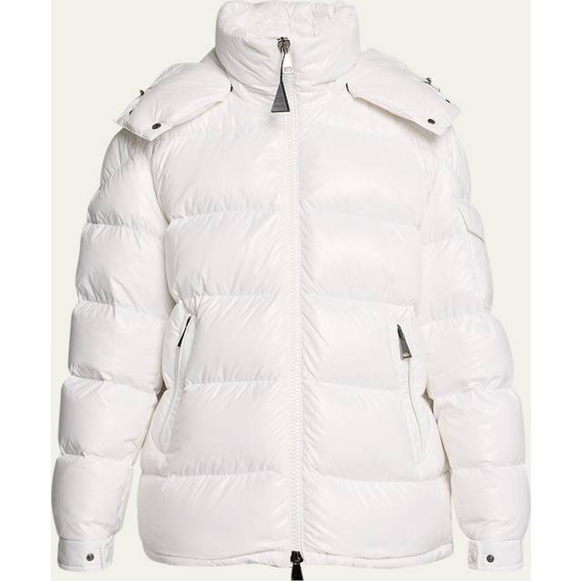 Moncler Maire hooded down jacket white • Prices