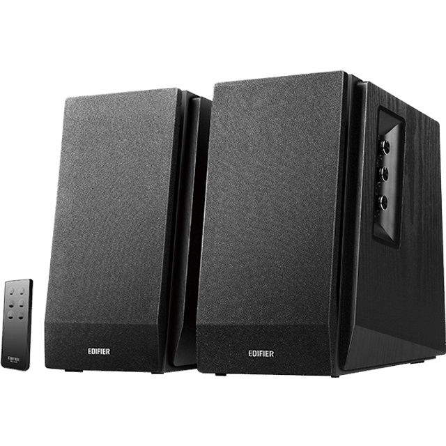  Edifier R1700BT Bluetooth Bookshelf Speakers - Active  Near-Field Studio Monitors - Powered Speakers 2.0 Setup Wooden Enclosure -  66w RMS (Renewed) : Electronics