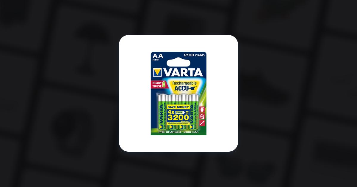 Batería Recargable 2100mAh ACCU Value Varta