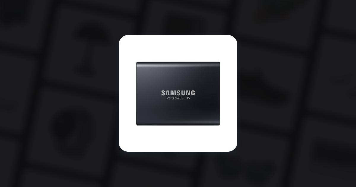 Samsung Portable SSD T5 1TB USB 3.1 • Find prices »