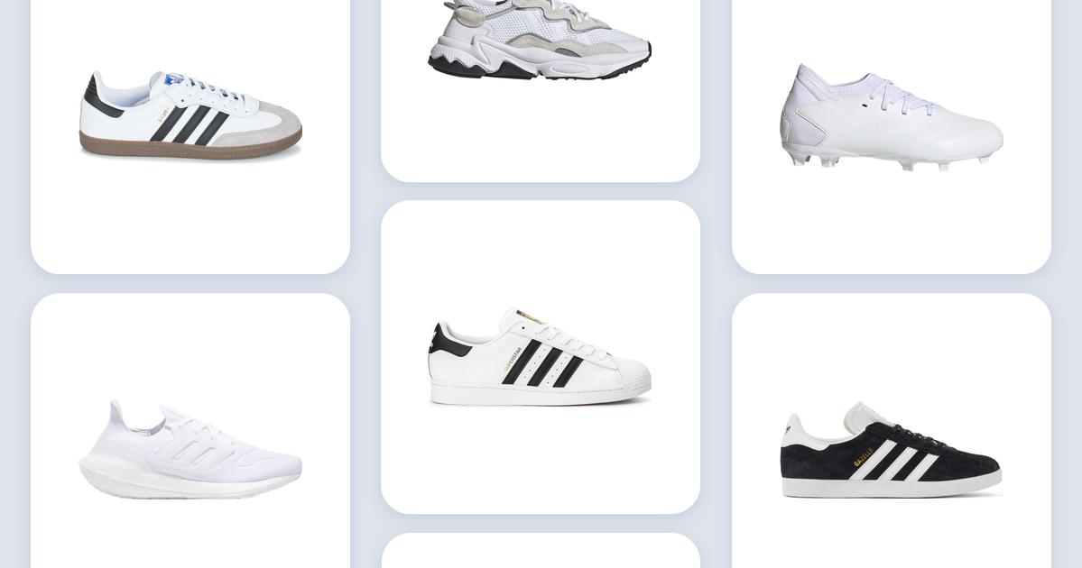 Adidas white core black • Compare at PriceRunner now