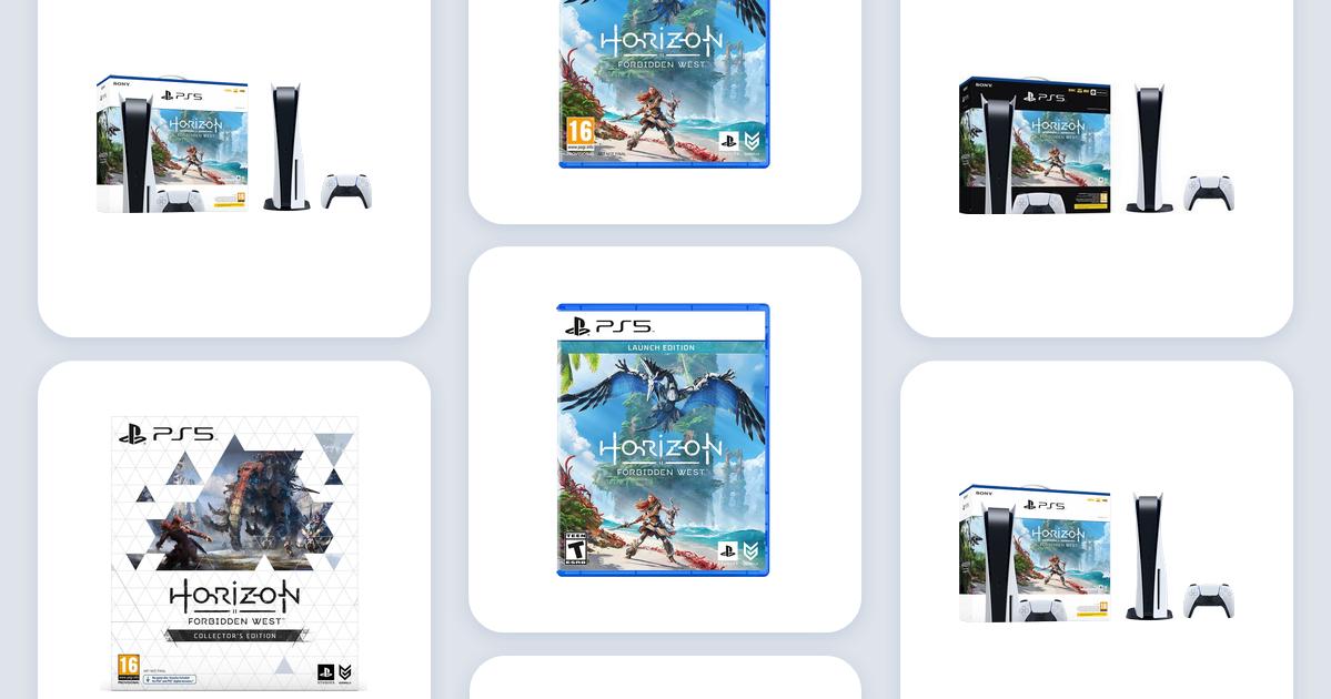 Horizon forbidden west ps5 • Compare at »