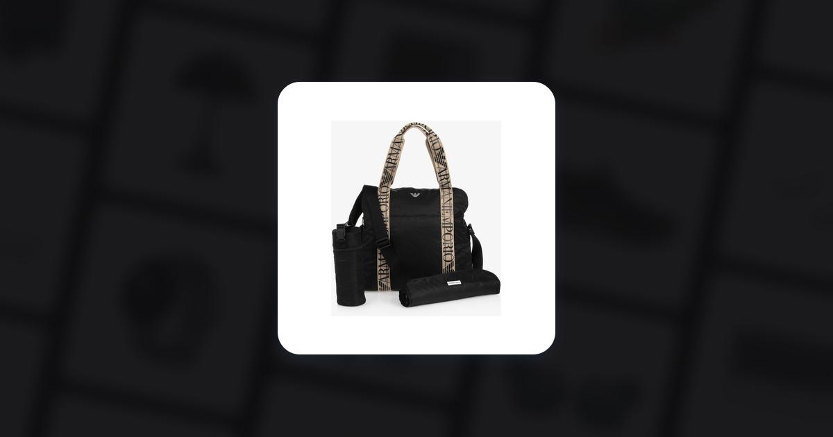 Emporio Armani Changing Bag Bb32 Black • Prices