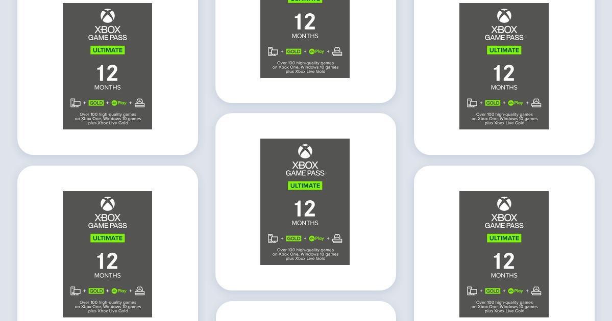 Xbox ultimate pass 12 • Compare & see prices now »