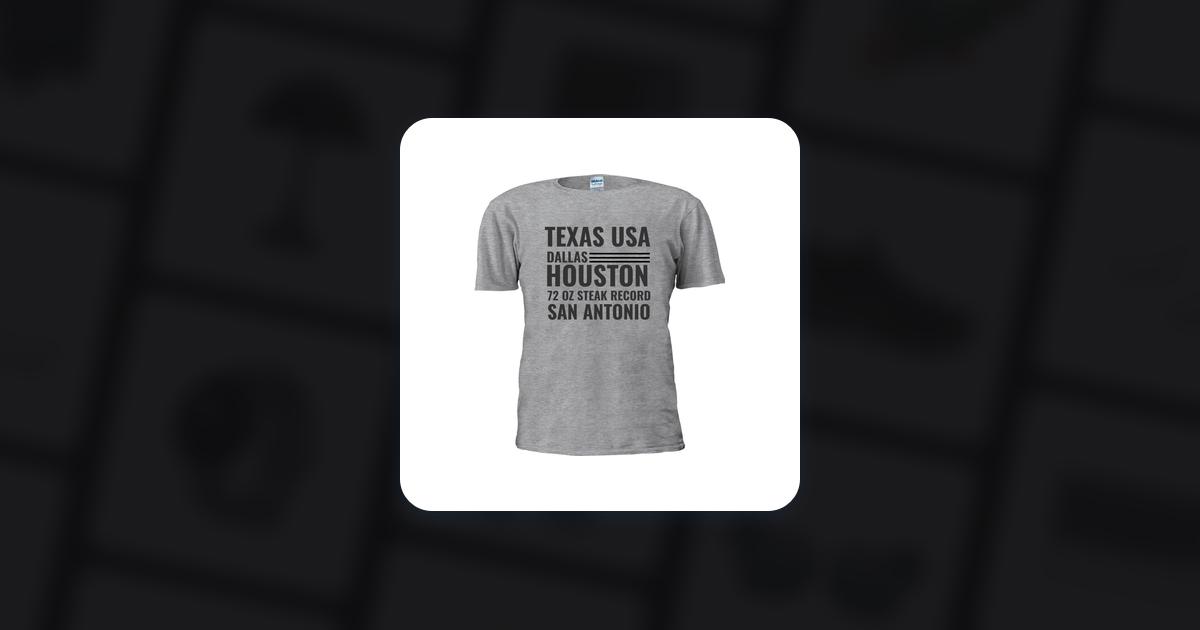 Gildan Texas T-shirt - Grey • See best prices today