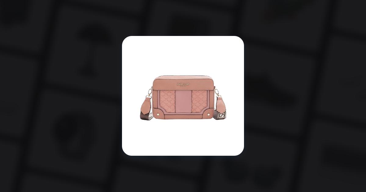 River Island Monogram Boxy Cross Body Bag - Pink • Price